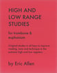 High and Low Range Studies Trombone / Euphonium or Baritone BC cover